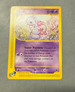 Pokemon tcg expeditions mew non holo 55/165