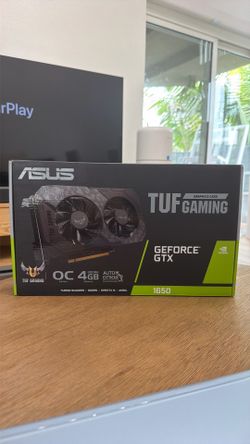 *NEW* ASUS GEFORCE GTX 1650 TUF Gaming OC Edition 4GB (Retail: $375)