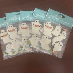 Halloween Ghost Embellishments For Crafts 