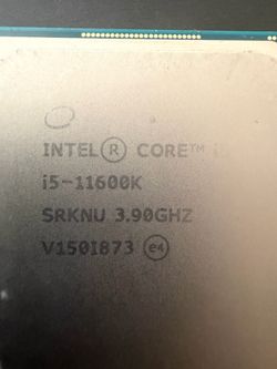 Intel I-5 11600k cpu