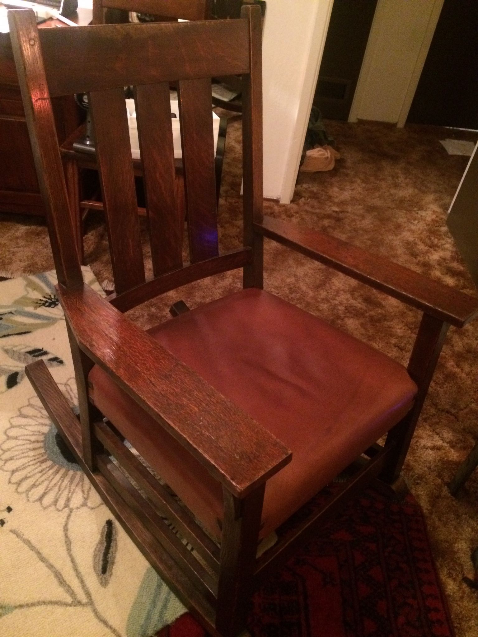 Gustav Stickley Rocker