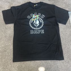 Bape X Coach Black Shirt 