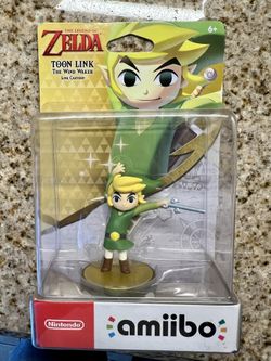 Amiibo Toon Link Zelda New
