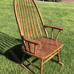 French oak rocking chair
