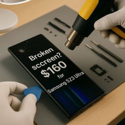 Samsung S23 Ultra OLED Screen