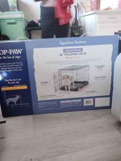 Top paw dog crate