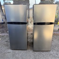 Stainless steel refrigerator height 4.9 inches  W 23 inches . $250 EACH