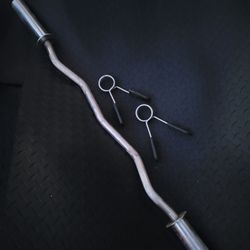 Olympic curl bar 