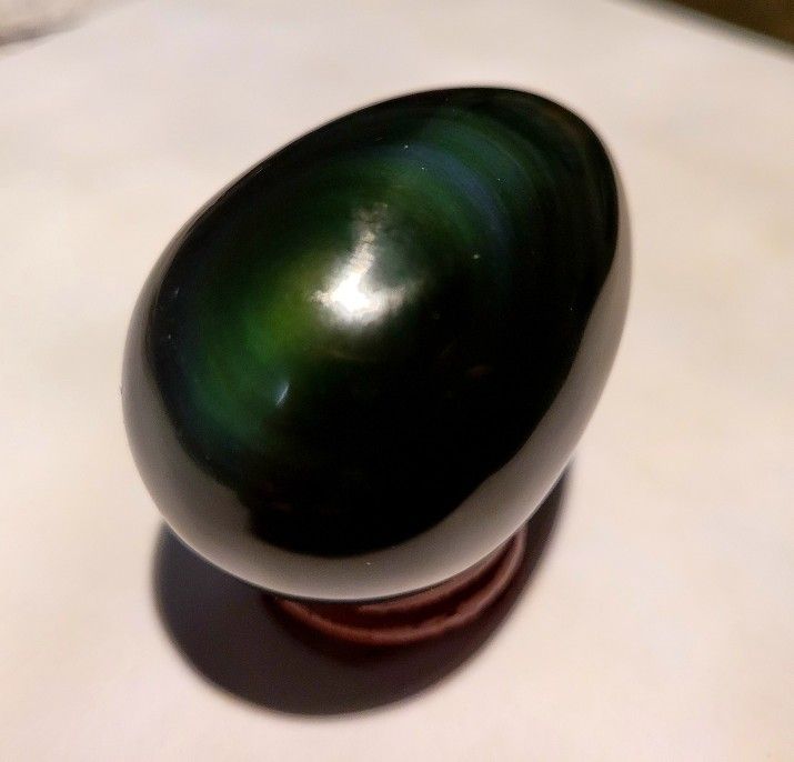 Rainbow Obsidian Egg
