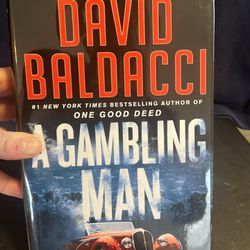 A Gambling Man By David Baldacci, Hardcover, From The Archer Novel Series