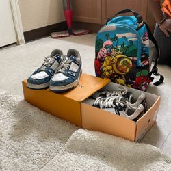 2 Louis Vuitton, And Sprayground Bag  Lmkk‼️ 