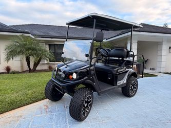 2019 EZGO Black 4-Passenger Golf Cart