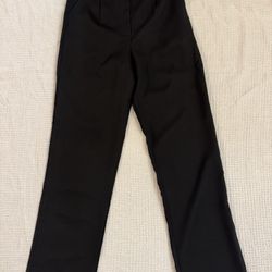 NWT Boohoo Women’s Straight Leg Pants Trousers Black NEW Size 6 – Stylish & Chic