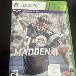 Madden NFL 17 (Microsoft Xbox 360, 2016) 