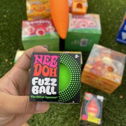 Needoh Fuzz Ball Squishy Toy