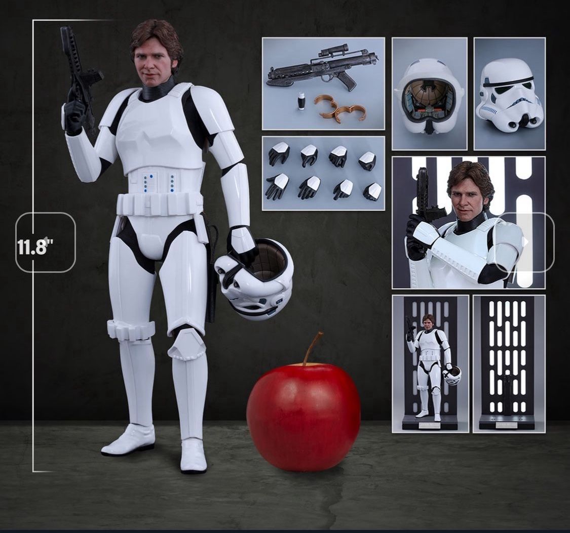 Hot Toys Star Wars Stormtrooper Han Solo