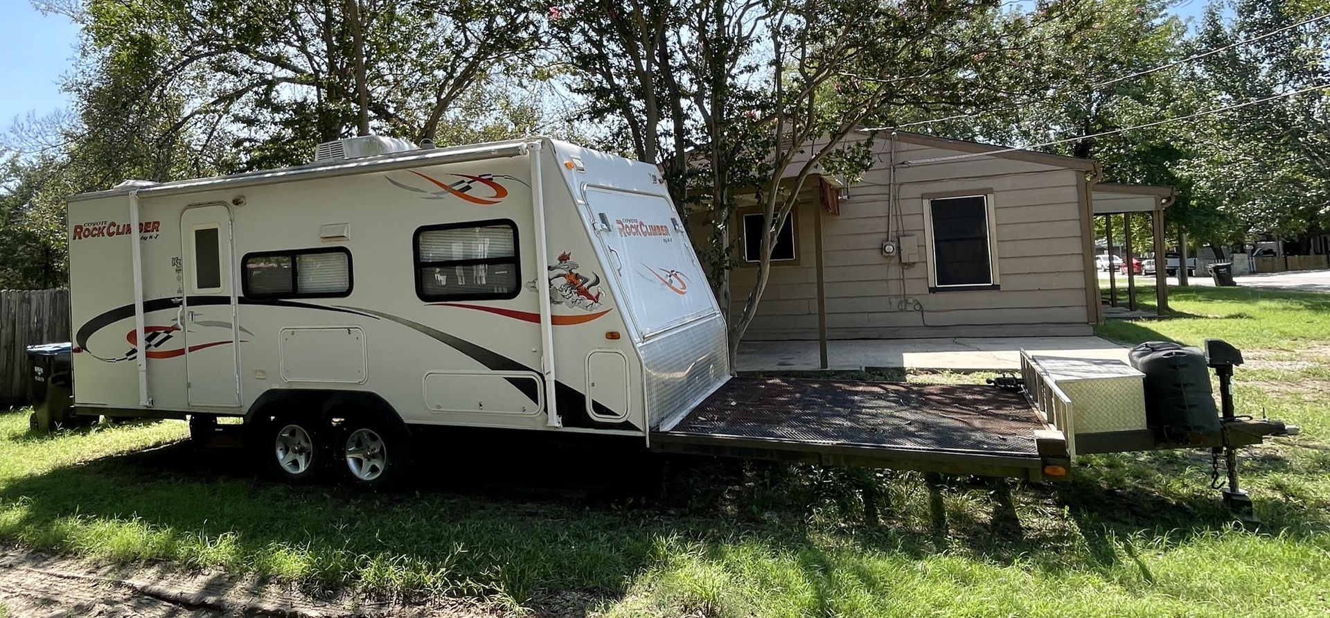 2007 Kz Coyote rock climber