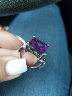 Purple ring