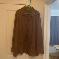 Beautiful Butter Soft Leather Coat. 