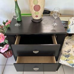 Organizer Table $45 🍀🎈 Tv Stand, Dresser Side Table Black Furniture, House And Office Furniture