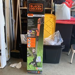 BlACK+DECKER PUSH Button With 2-1.5 AH Lithium 20V