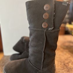 Sketchers Winter Boots Sz 8.5 Gray