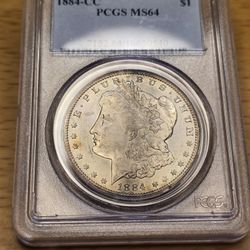 1884 CC Morgan Dollar