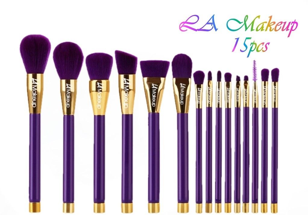 15pcs LA Makeup brush set