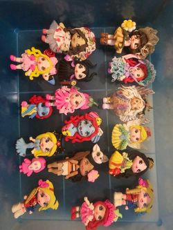 Handmade Clay Doll Figurines Collection