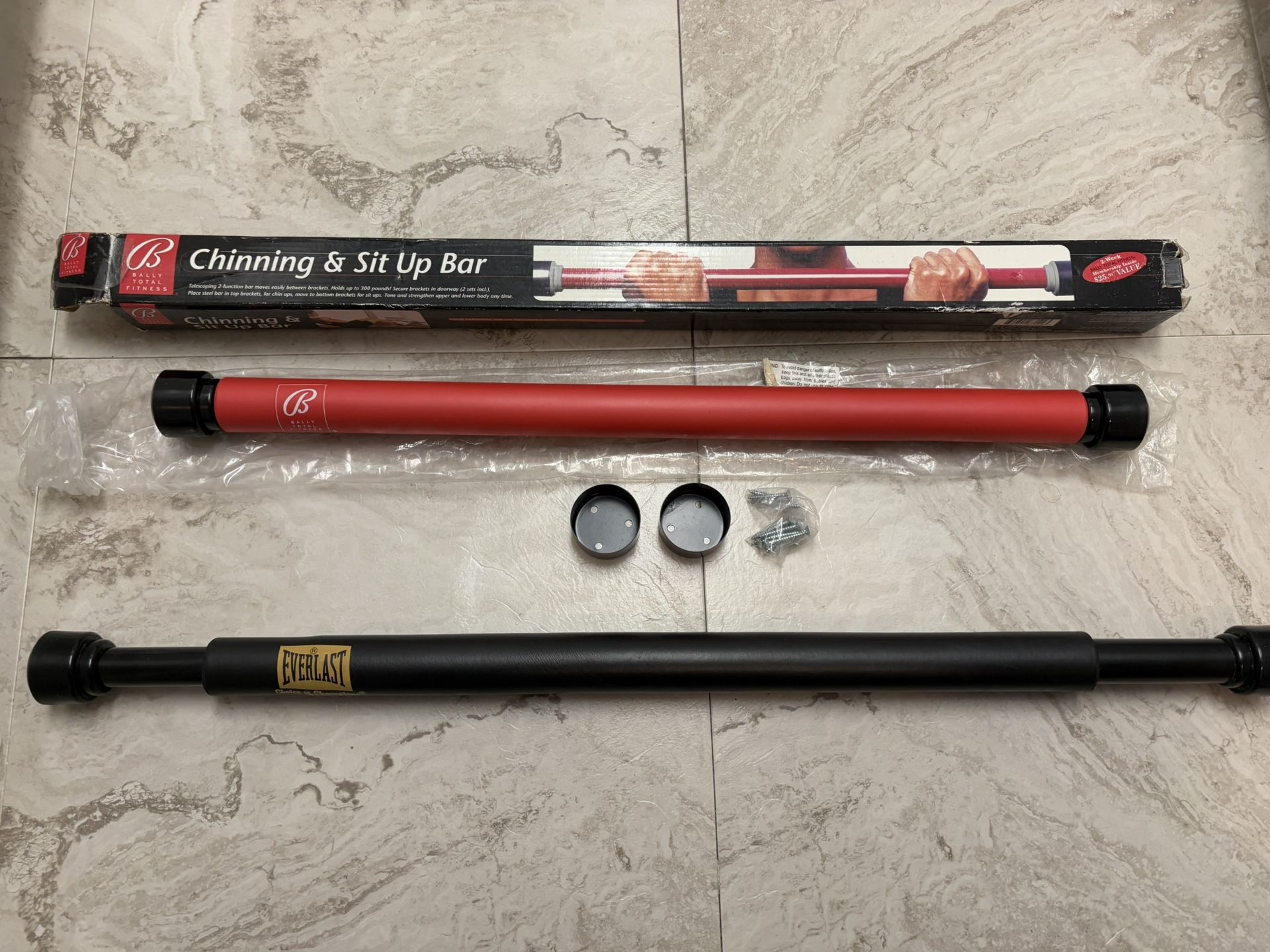 2 Brand New Pull Up Bars Great Quality Weights Dumbbells Barbell Carhartt Patagonia Nike Adidas Jersey Jacket Jordan Sneakers. Pick Up 61st/ 1st