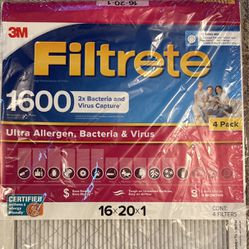 Furnace filters brand new-  16x20x1 
