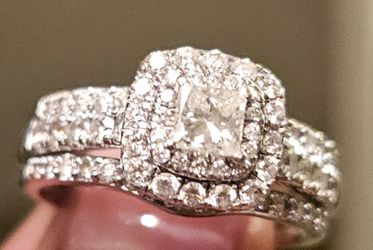 Diamond Wedding Ring Set