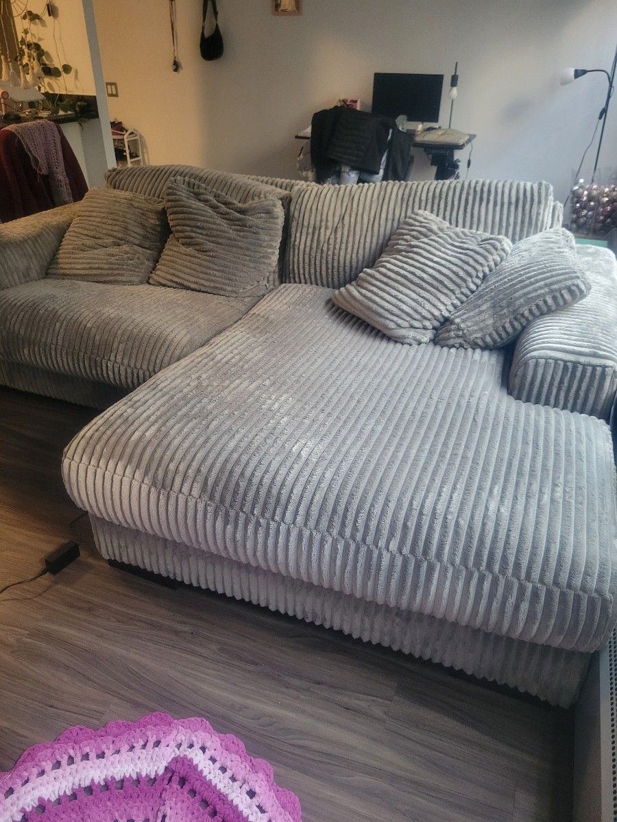 Ashley Furniture Plush L-Shape Sofa
