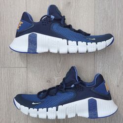 Nike Free Metcon 4 Workout Training Gym Shoes Navy CZ0596-400 Women's Size 7.5 New