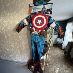 Marvel Captain America Kids Costume 