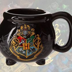 Wizarding World Of Harry Potter Hogwarts Ceramic Cauldron Mug New