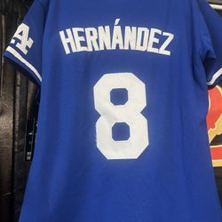 Dodger Kike Hernandez Women's Large 