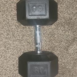60 LB Dumbbell 