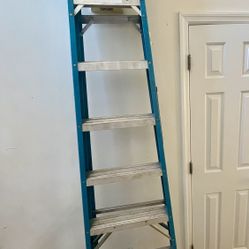 8ft Werner Fiberglass Ladder $60 OBO