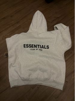 Light oatmeal essentials sweater size small