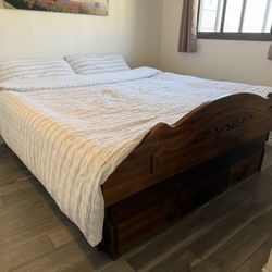 California King Size Waterbed 