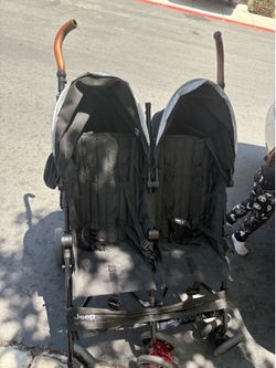 Jeep double stroller