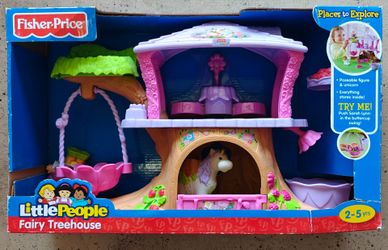 Fisher-Price Little People Fairy Treehouse playset.