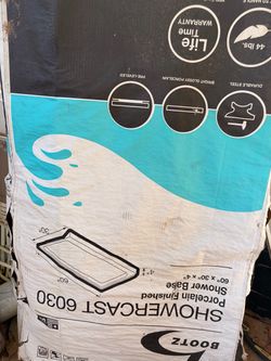Shower base Bootz 3060