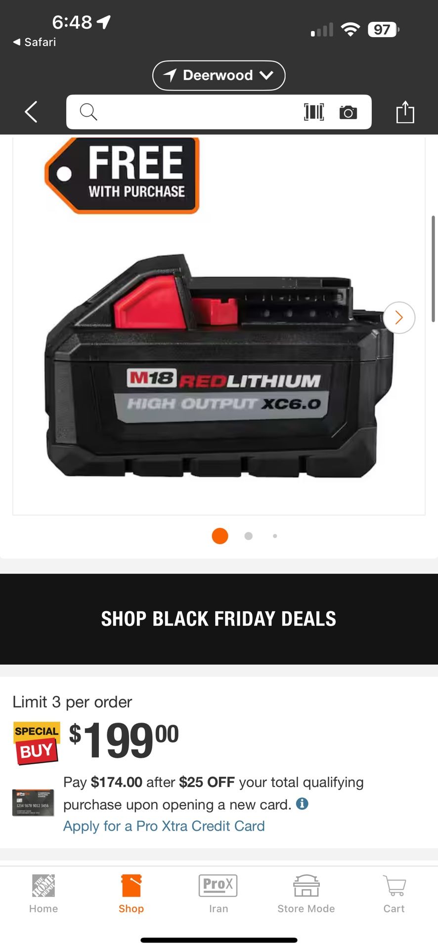 6.0 Milwaukee Battery 