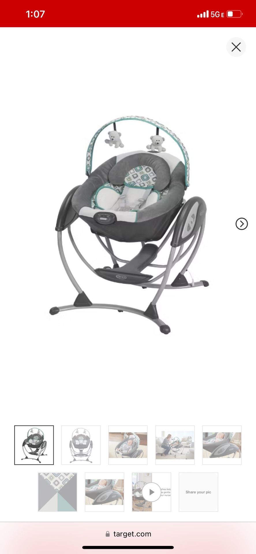 Graco Baby Glider Swing