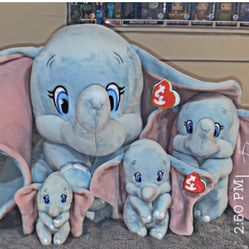 Ty Dumbo Plushies (original)