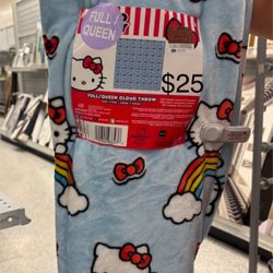 Hello kitty blanket