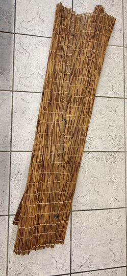 Style -  6ft Outdoor Cordless  Roll Up Reed Shade 