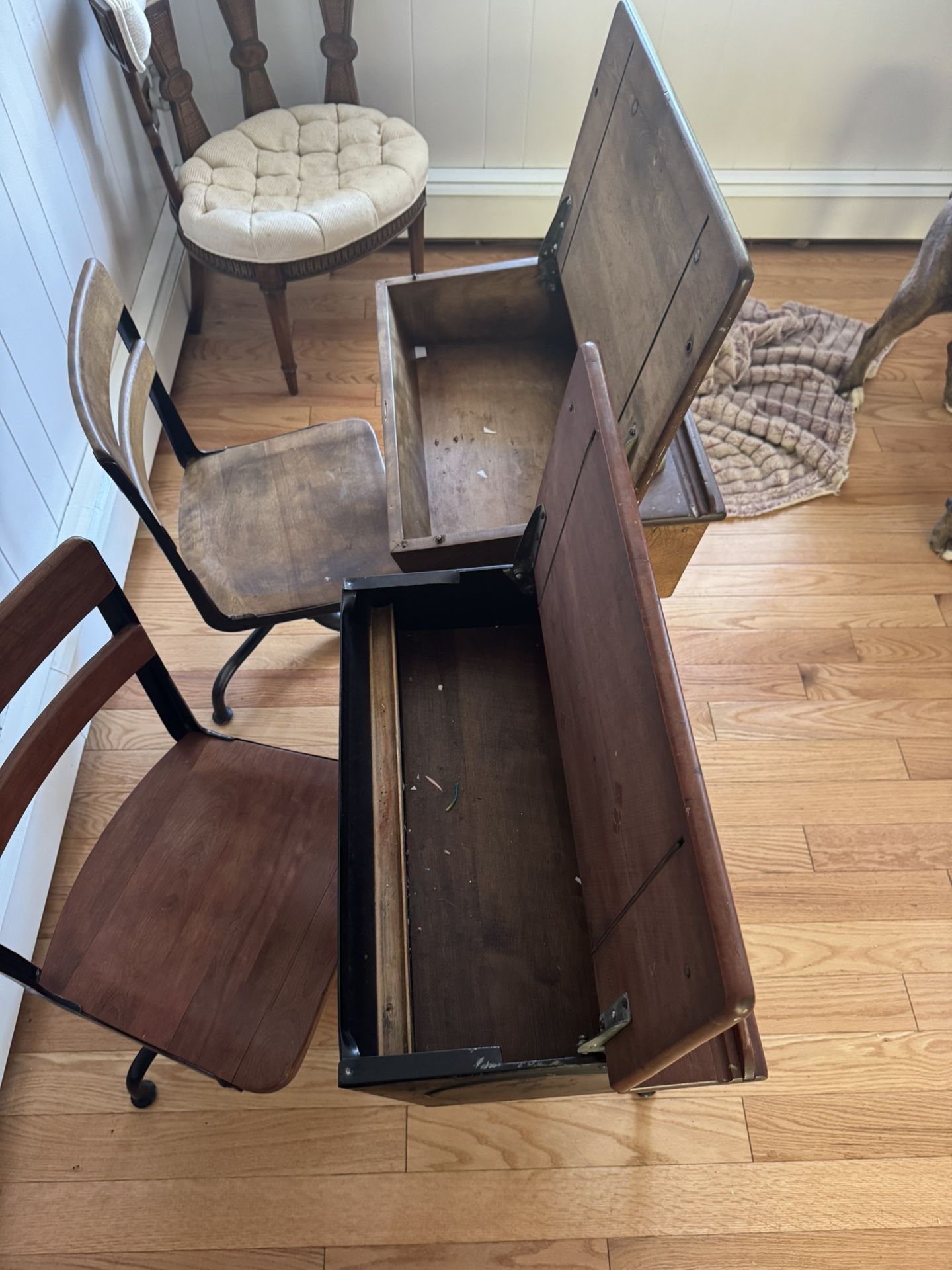 Vintage Child’s Student Desk